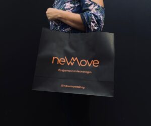 bolsa de papel kraft con logo
